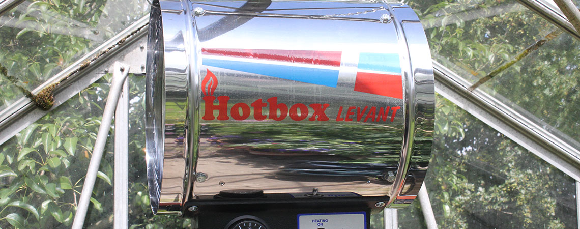 Hotbox levant greenhouse fan heater
