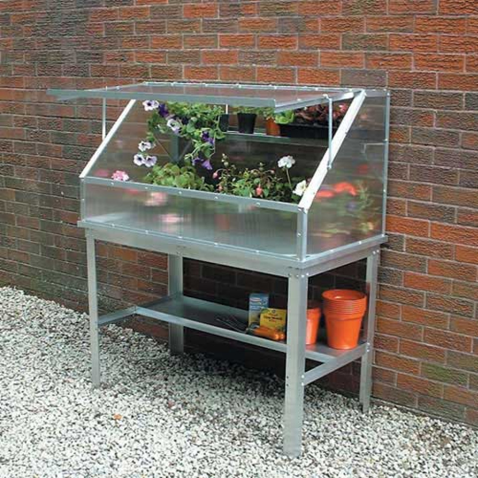 Bench For Easy Access Cold Frame Hotbox Heaters